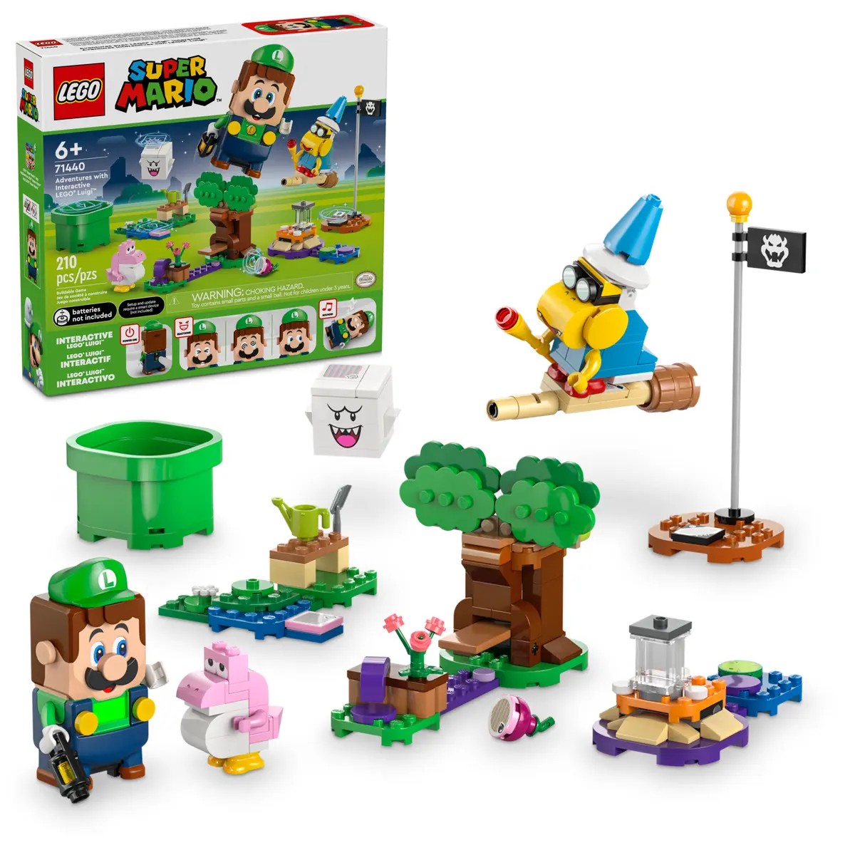 LEGO Super Mario Interactive Adventures with LEGO Luigi 71440 - Main Image