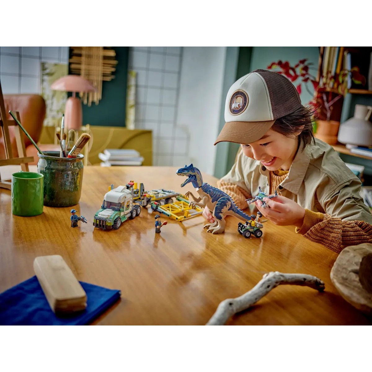 LEGO Jurassic World Dinosaur Missions Allosaurus Transport Truck