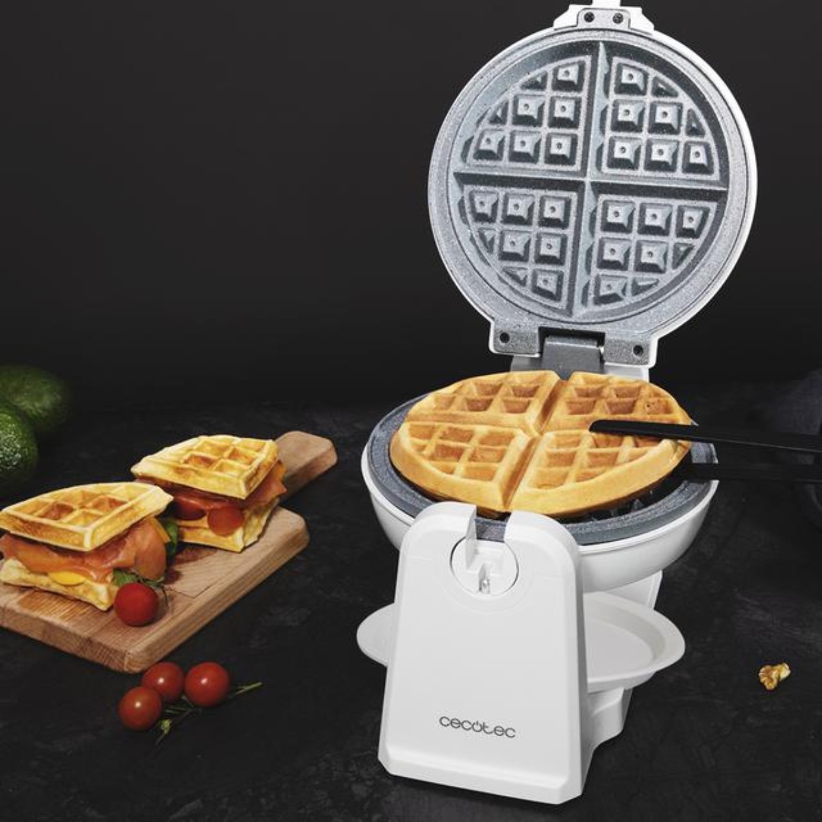 Cecotec Fun Gofrestone Sphere 1000W Waffle Maker