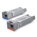 Pack de 2 Módulos de Fibra Ubiquiti Bidireccional de Modo Único UACC-OM-SM-10G-S-2