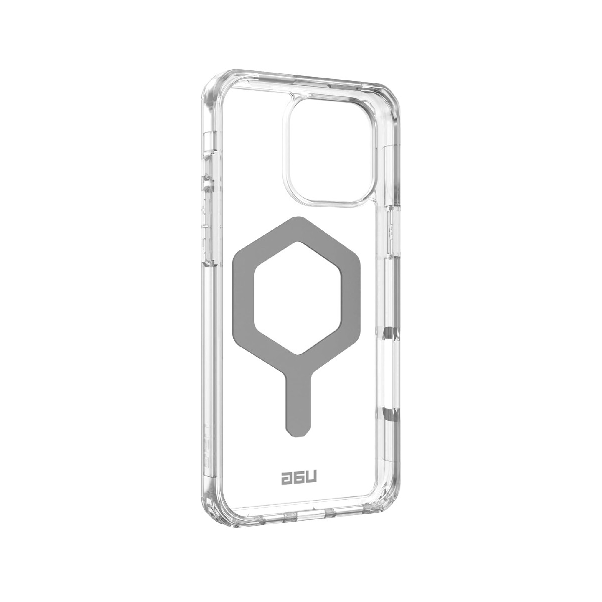 Urban Armor Plyo iPhone 16 Pro Max MagSafe Case Clear/Silver
