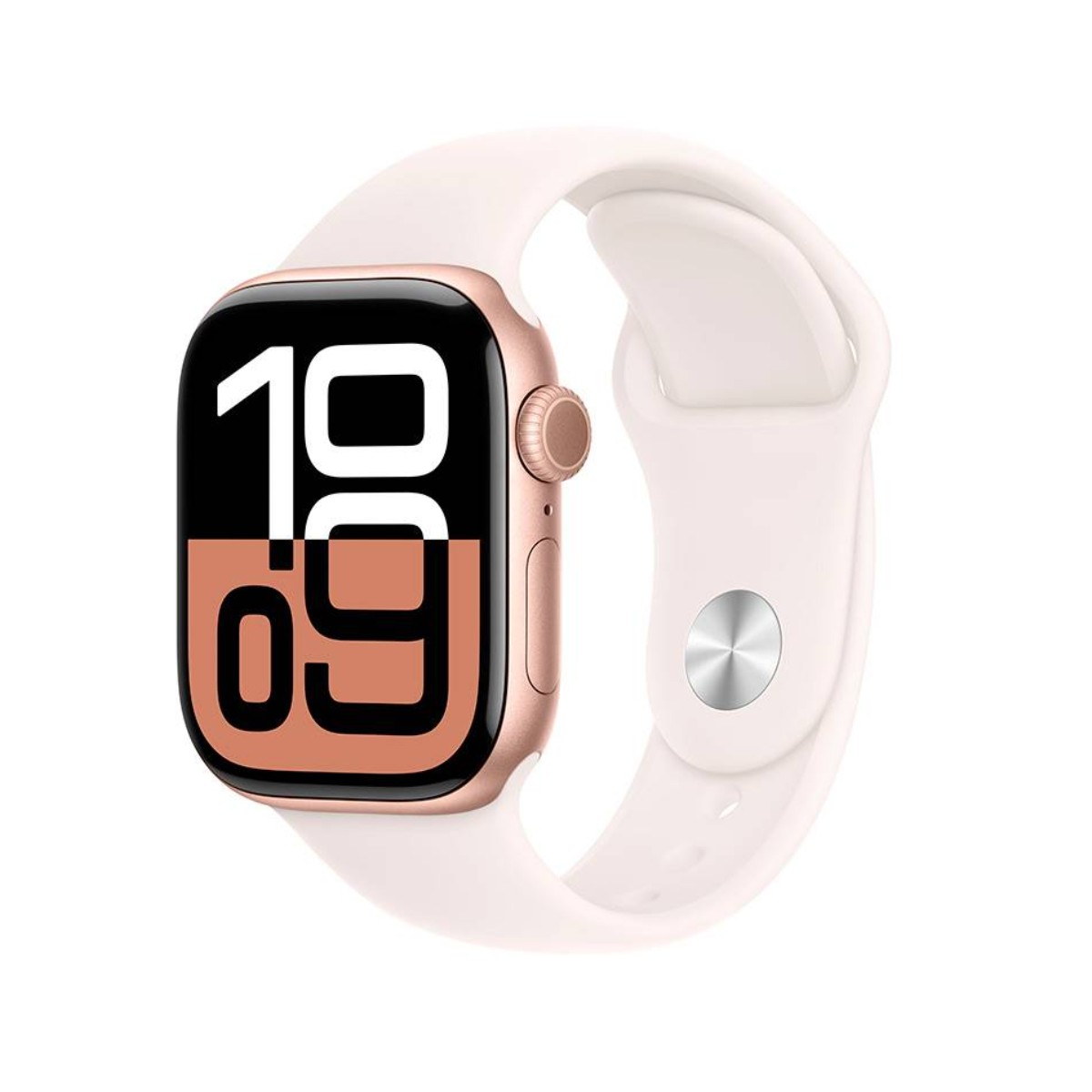 Apple Watch Series 10 GPS Cellular 42mm en aluminium rose doré