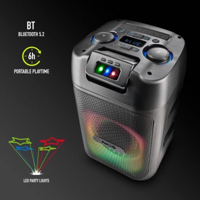 NGS Wild Club 80W Portable Bluetooth Speaker Black