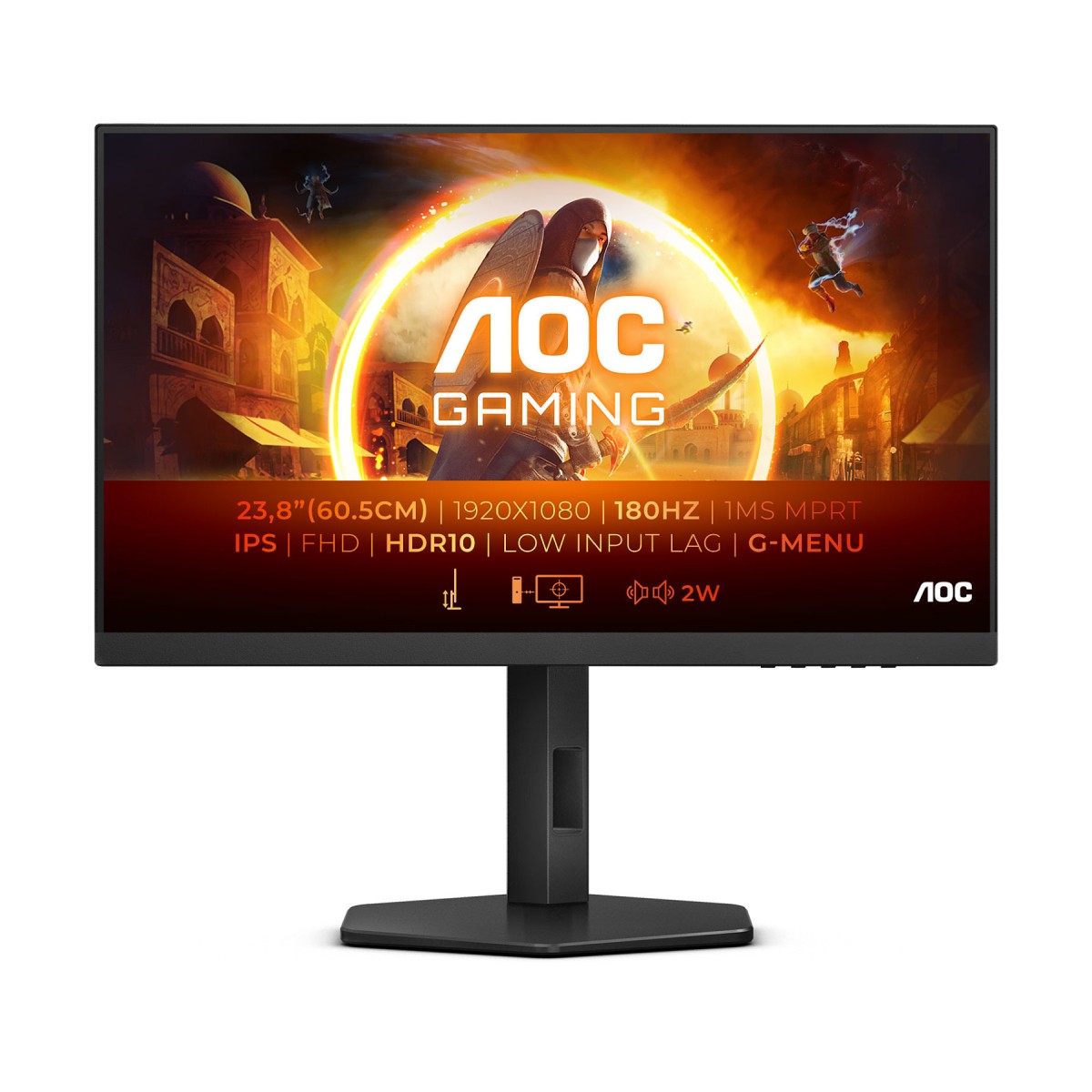 Monitor AOC 24G4X IPS FHD 180Hz Black