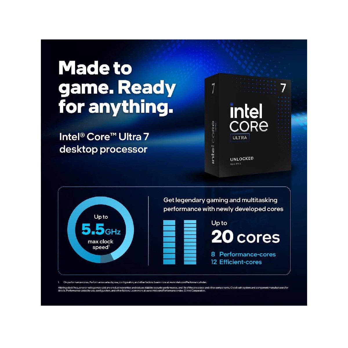 t*o様 【新品・未開封】Intel Core Ultra 7 265K CPU Intel Core Ultra 7 265K Processor 20-Cores 3.9/5.5 GHz LGA 1851