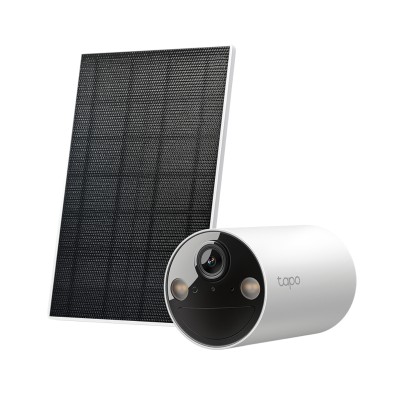 Cámara de Seguridad IP Tapo By TP-Link Wifi 2K 3MP 3.17mm para Exterior IP65 con Panel Solar