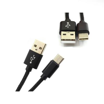 Data Cable ATX USB Tipo-C 8mm Black