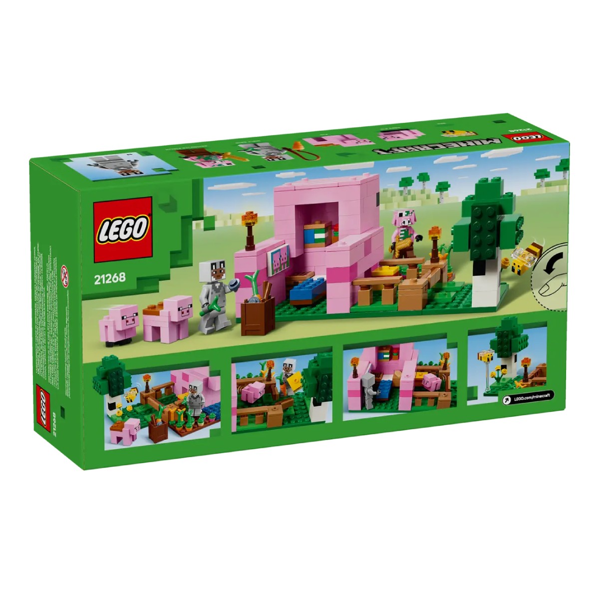 LEGO Minecraft La Casa del Cerdito Bebé 21268