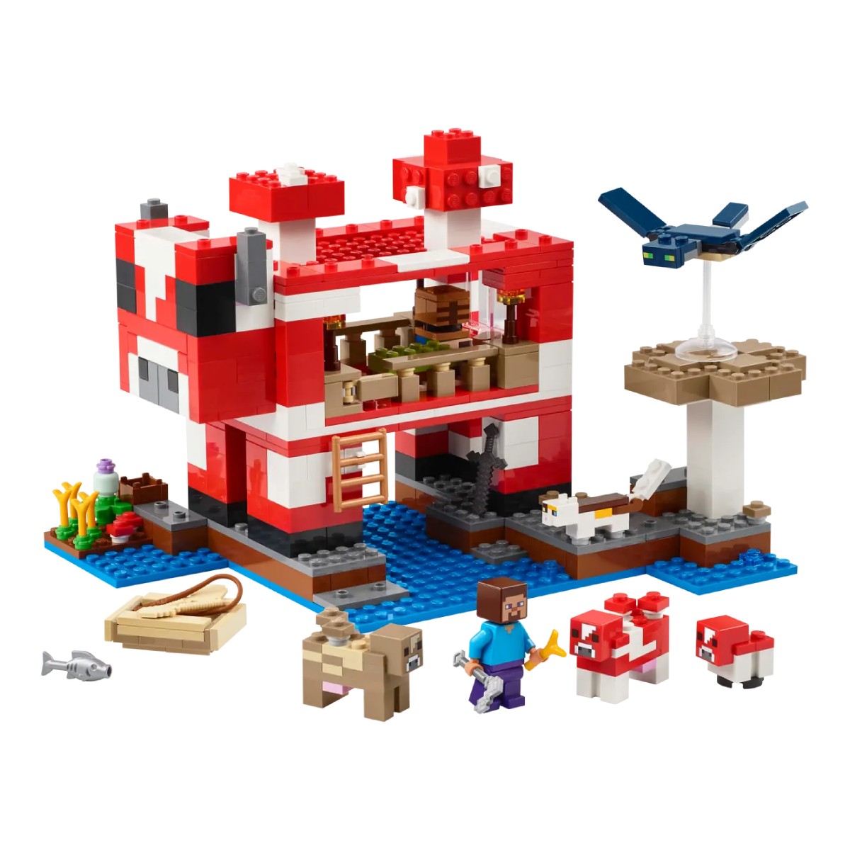 LEGO Minecraft A Casa Mooshroom 21270