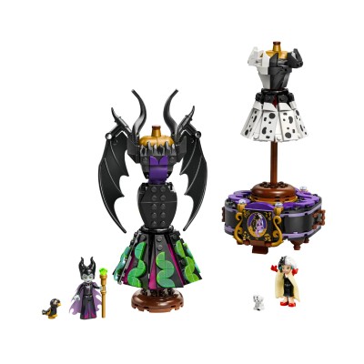 LEGO Disney Vestidos de Maléfica y Cruella de Vil - 43262