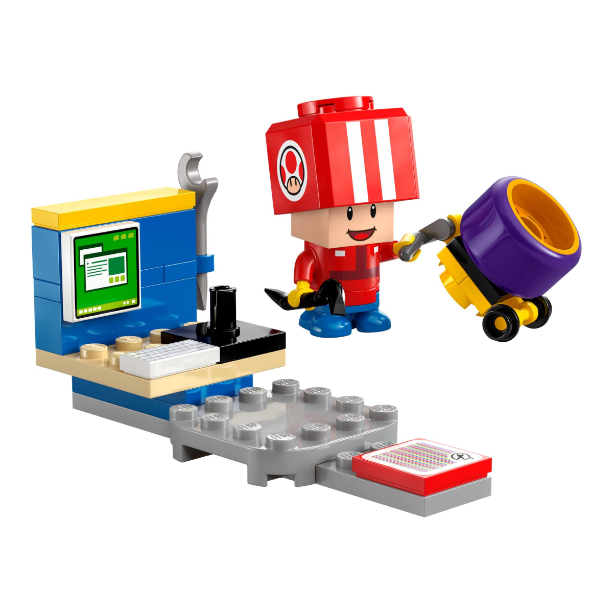 Odyssey All Lego Mario Suits Lego Mario Kart Toad Pitstop 30702