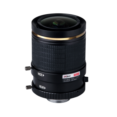 Lente para cámara de seguridad Dahua 12MP 1"/1.7" Lente varifocal de 3.7-16 mm - PLZ20C0-D-V2