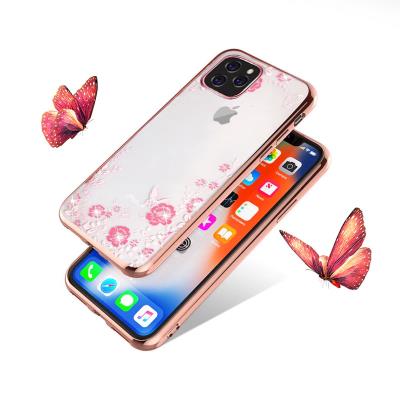 Protective Cover Forcell Diamond iPhone 11 Pro Max Pink