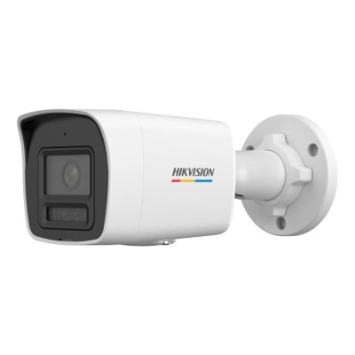 Cámara de Seguridad IP Hikvision Value Bullet PoE 4MP 2.8mm Exterior IP67 - DS-2CD1047G2H-LIU(2.8mm)
