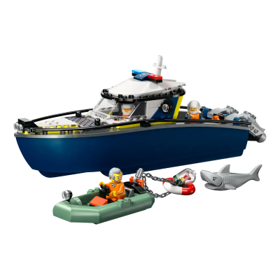 LEGO City Persecución en Barco Policial - 60456