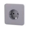 Protección Frontal para Enchufe Inteligente Ajax SoloCover Gris