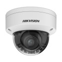 Cámara de Seguridad IP Hikvision Pro Domo ColorVu PoE 4MP 2.8~12mm Exterior IP67 - DS-2CD2747G2HT-LIZS(2.8-12mm)(eF)