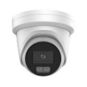 Cámara de Seguridad IP Hikvision PRO Turret ColorVu PoE 8MP 2.8mm Exterior IP67 - DS-2CD2387G3-LIS2UY/SL(2.8mm)
