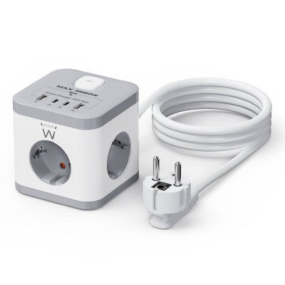 Bloco Tomada Ewent EW3863...