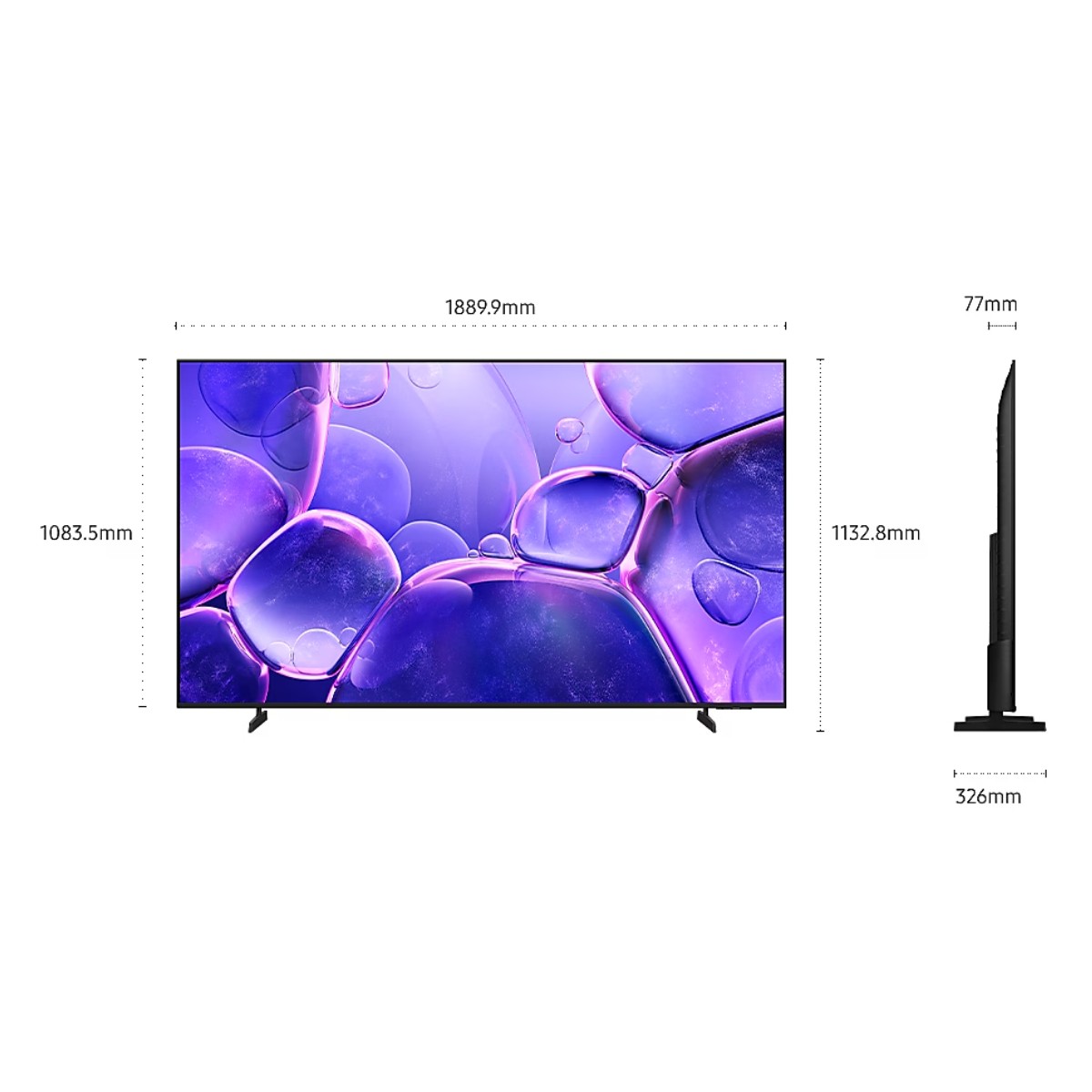 TV Samsung Crystal 85