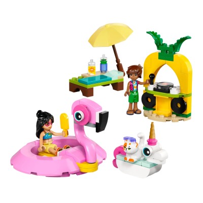 LEGO Friends Fiesta en la Piscina con Unicornio y Flamenco - 42658