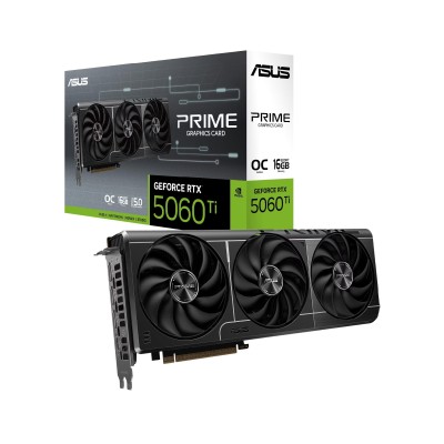 Tarjeta Gráfica Asus Prime GeForce RTX 5060 Ti OC 8GB GDDR7