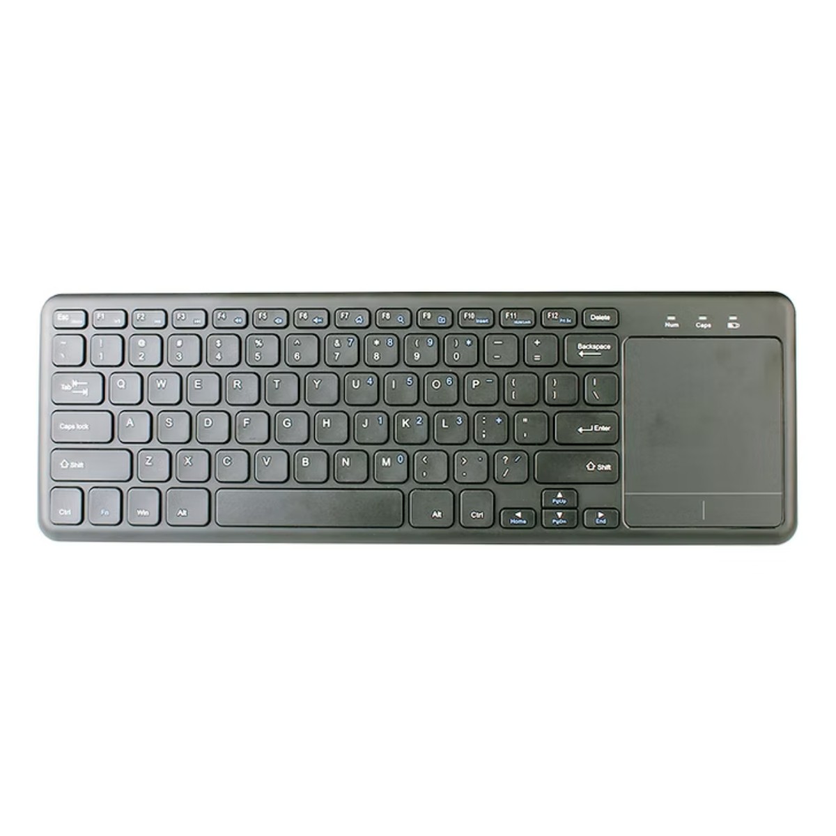MK Plus MC910 Wireless/Bluetooth Keyboard with Touchpad Black