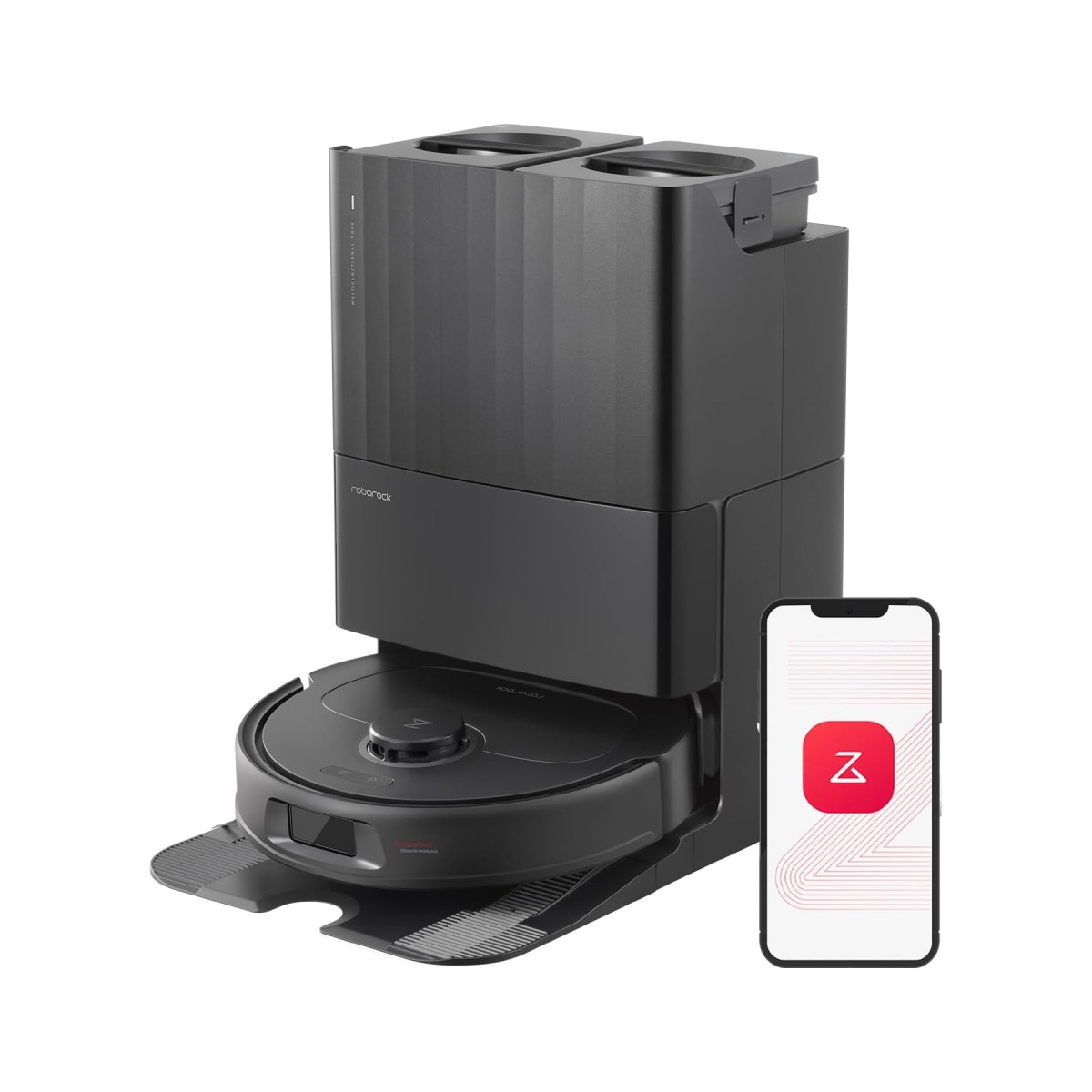 p*m様 roborock Q Revo QR52-04 Roborock Q Revo Robot Vacuum and Mop - Black New! Sealed
