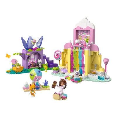Casa de muñecas LEGO de Gabby: Colina de dulces y jardín de hadas - 11205