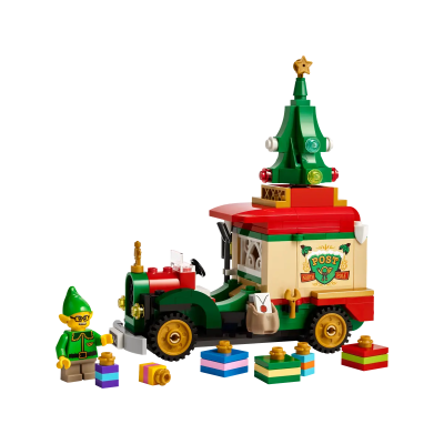 40746 Iconic Lieferwagen des Weihnachtsmann, Konstruktionsspielzeug