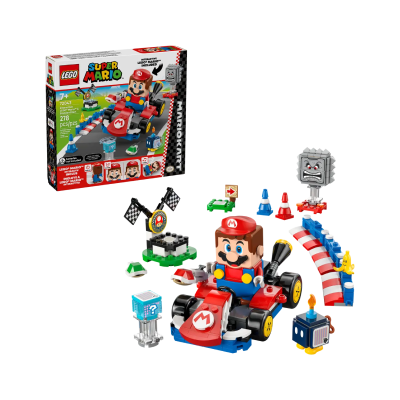 LEGO Super Mario Mario Kart™ – LEGO® Mario™ interactivo y kart estándar – 72043