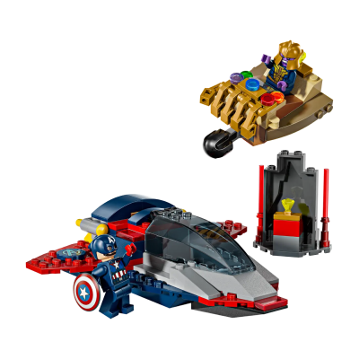 LEGO Marvel Capitán América vs. Thanos - 76319