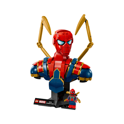 Busto de Iron Spider-Man de LEGO Marvel - 76326
