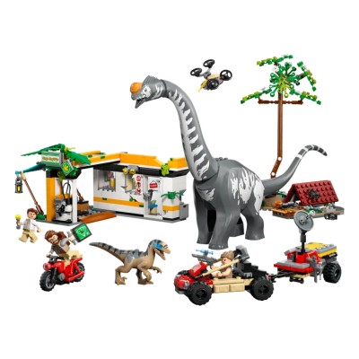 LEGO Jurassic World Misión de Rastreo del Raptor y Titanosaurio - 76973