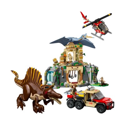 LEGO Jurassic World Misión aérea con Spinosaurus y Quetzalcoatlus - 76976