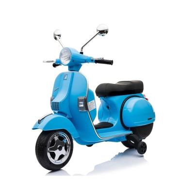 Electric Motorcycle Vespa Clássica Piaggio 12V Blue