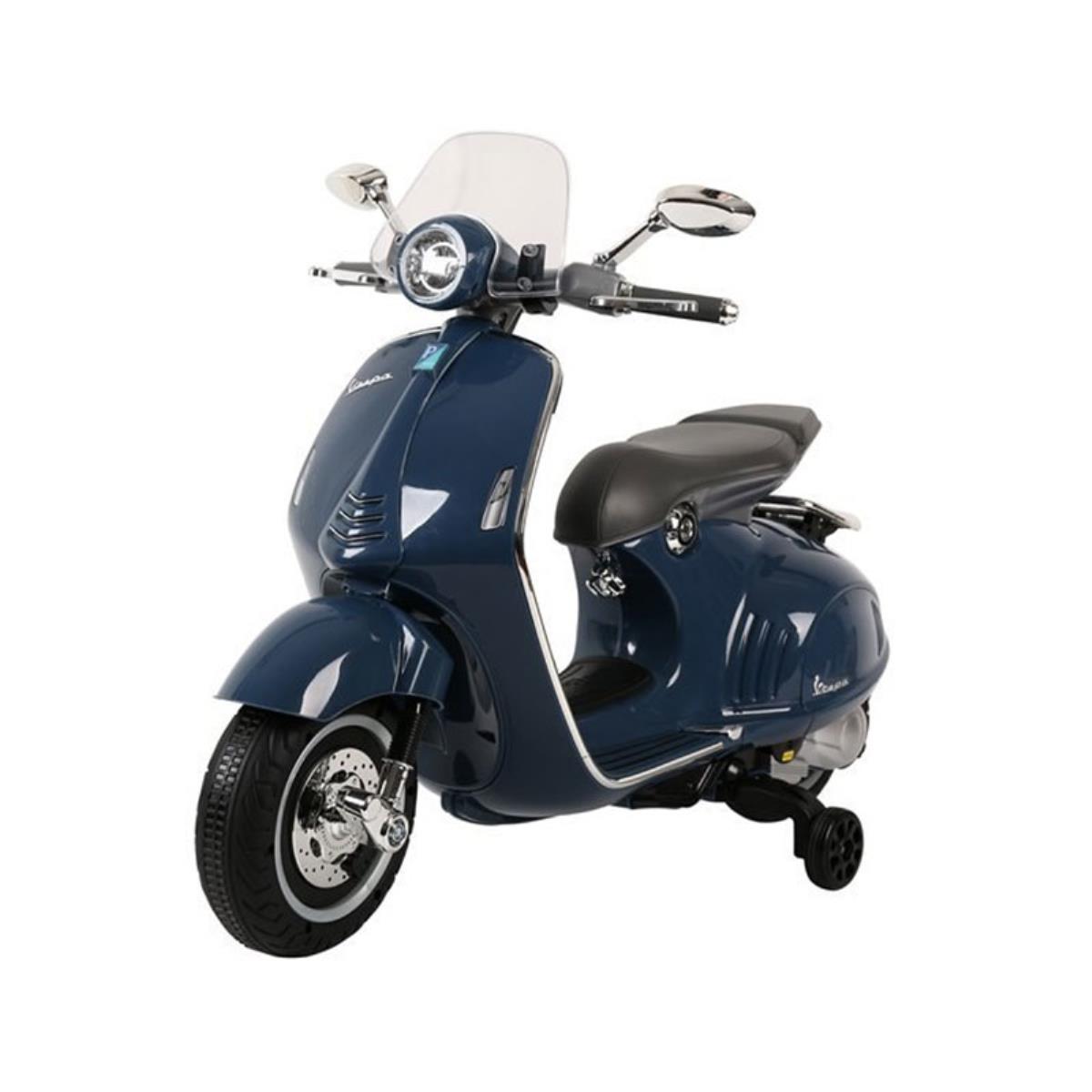 Electric Motorcycle Vespa GTS300 12V Blue You Get