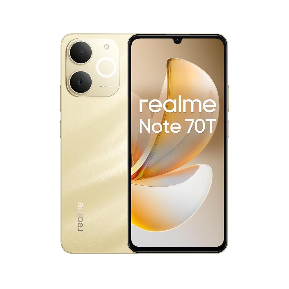 Realme Note 70T 128GB/4GB Dual SIM Gold