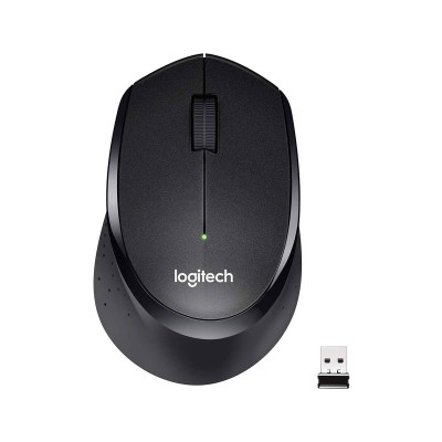 Mouse Logitech M330 Silent Plus Wireless Black (910-004909)