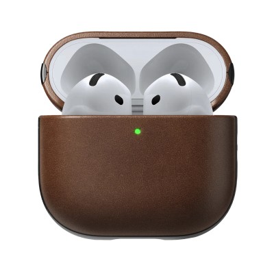 Capa Nomad Couro Airpods 4...