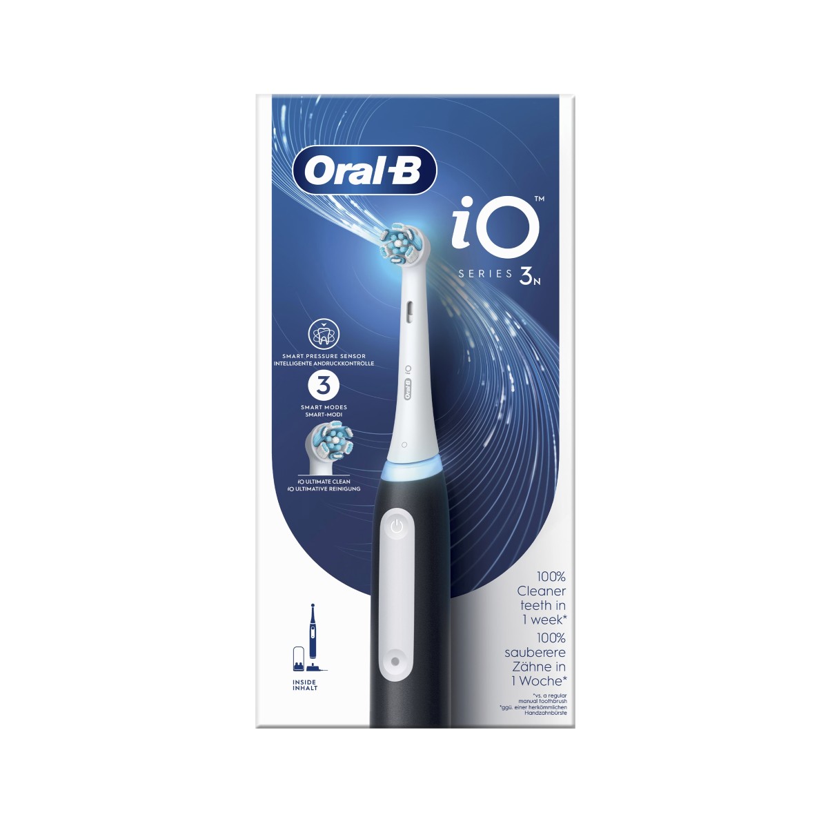 Cepillo de Dientes Eléctrico Oral-B iO Series 3N Negro