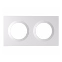Marco para Interruptor Doble Orb Sonoff EF2G Blanco