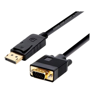 Cable Displayport to VGA Aisens 2m