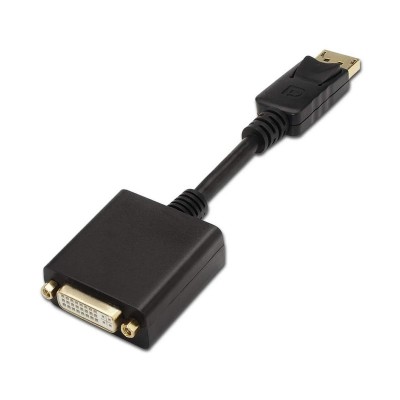 Adaptador Displayport para DVI Aisens Single Link 15cm (A125-0133)