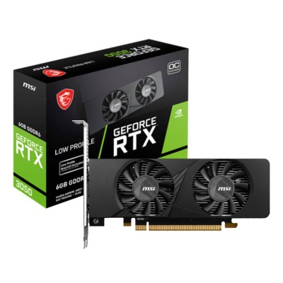 MSI GeForce RTX 3050 LP E...