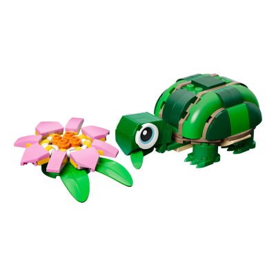 LEGO Creator 3em1 Tartaruga Com Nenúfar - 31377
