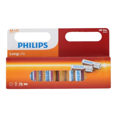 Pilhas Philips LongLife 12...