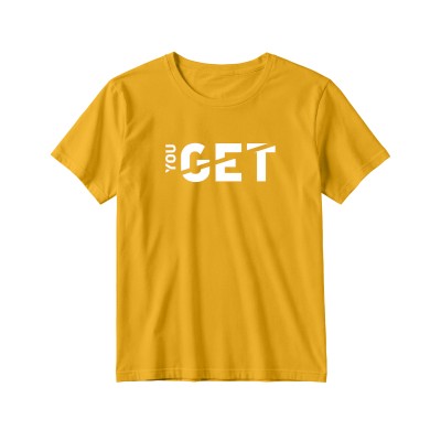 T-shirt You Get Overcut M...