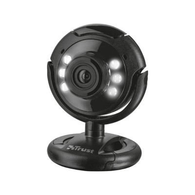 Webcam Trust Spotlight Pro SD w/Microphone and LED Lights Black (16428)