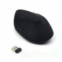 Ratón Ergonómico Inalámbrico Ewent EW3158 1600 DPI Negro
